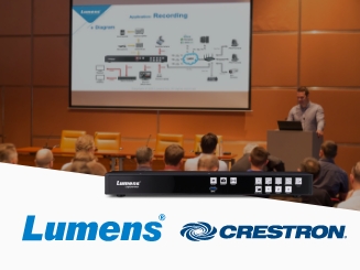 Lumens Integrates LC200 Система Видеозахвата with Crestron Control System